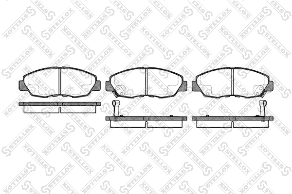 Гальмівні колодки Raybestos SGD465AC ціна, від 22.32 USD