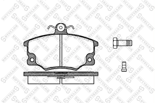 Гальмівні колодки AYD 1160002BA ціна, від 12.33 USD