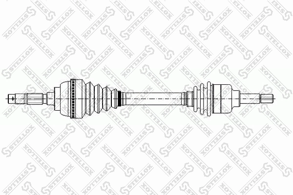 Купити 0020940 GKN-Spidan Ліва піввісь