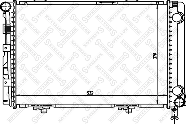 Радіатор основний Mercedes A1245000403 ціна, від 84.97 USD