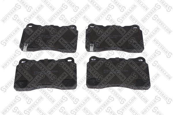 1675990380 Peugeot/Citroen Передні гальмівні колодки