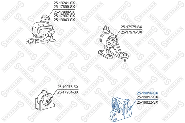 Ліва подушка двигуна Toyota Auris JPP хетчбек (E15) (2006 - 2012) ціна, від 27.27 USD