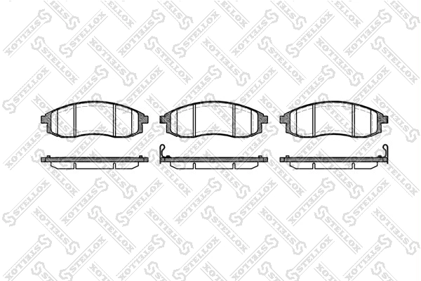Гальмівні колодки Mando MPN05 ціна, від 18.31 USD