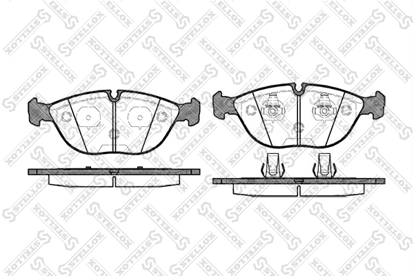 Тормозні колодки Bentley PC57341PA