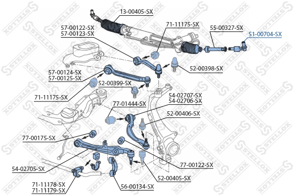 Купити SSP0299 Magneti Marelli Рульовий наконечник
