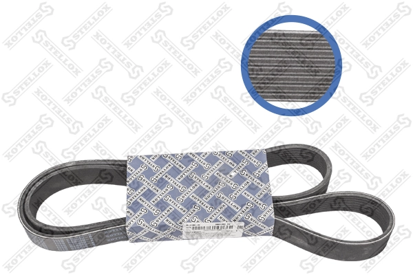 Ремінь генератора 8PK1475 Black Belt