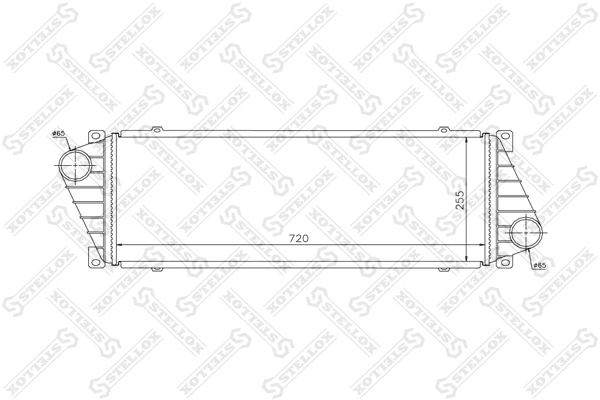 Система охолодження наддувочного повітря Mercedes Sprinter I 4-t фургон (904) (1995 - 2006) ціна, від 83.52 USD