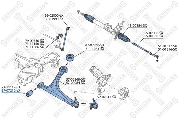Купити Сайлентблок переднього важеля Volkswagen Golf IV 1J1