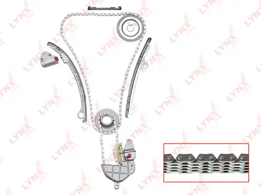 Ланцюг ГРМ, комплект Nissan Teana седан (J31) (2003 - 2008) ціна, від 199.11 USD