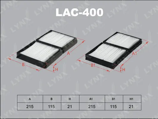 FC0502 AMP/Paradowscy Внутрішньосалонний фільтр