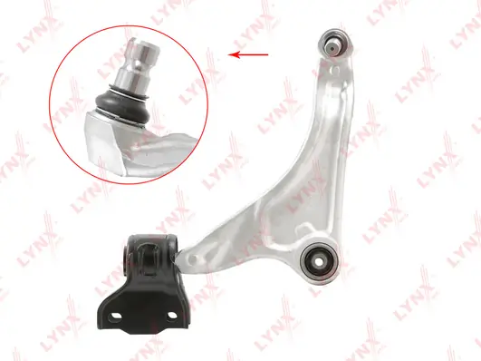 Важіль передній лівий Allmakes LR078657 ціна, від 160.62 USD