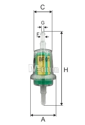 Фільтр палива на ВАЗ 2111  