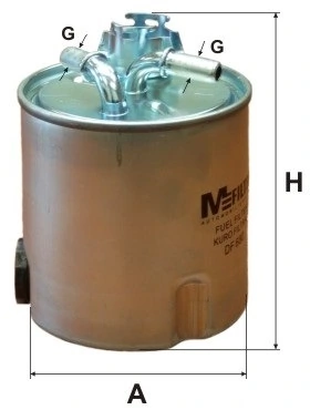 Купити FF1727 AMP/Paradowscy Фільтр-відстійник палива грубої очистки