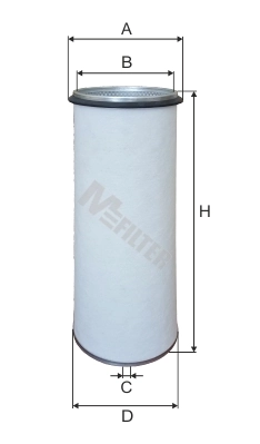 AF4523 Higer Повітряний фільтр двигуна