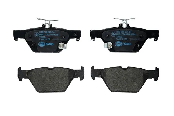 Задні дискові колодки HELLA 8DB355023341
