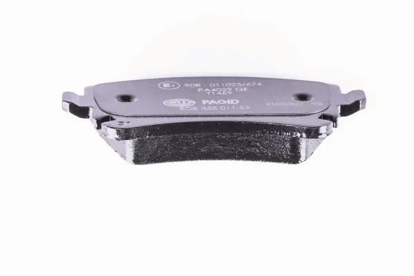 Задні гальмівні колодки 8DB355011531 HELLA