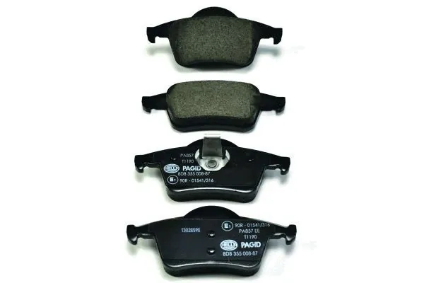 Купити 8DB355008871 HELLA Задні колодки