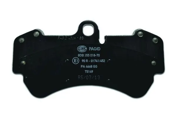 Тормозні колодки HELLA 8DB355018701