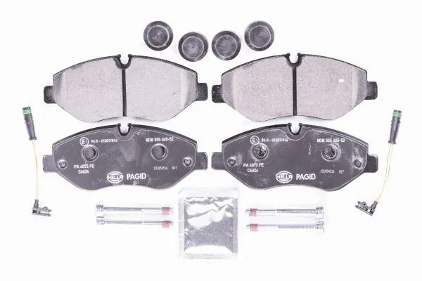 Тормозні колодки HELLA 8DB355005521