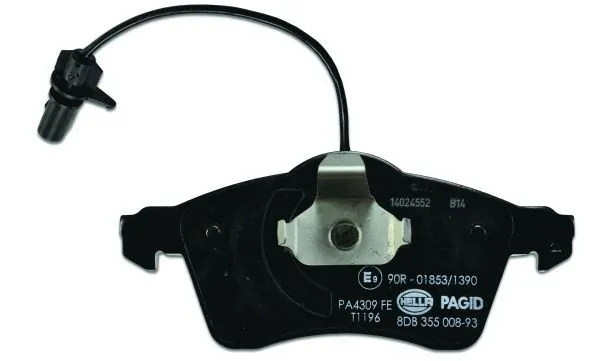 Передні тормозні колодки 8DB355008931 HELLA