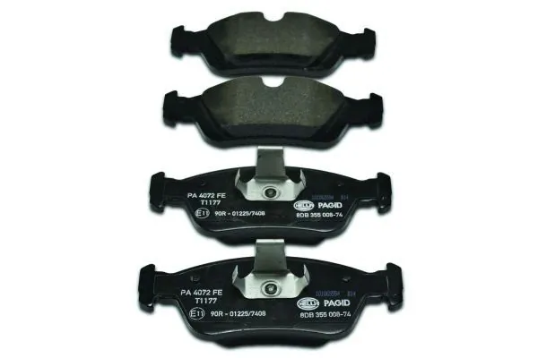 Купити 8DB355008741 HELLA Колодки гальмівні передні, дискові