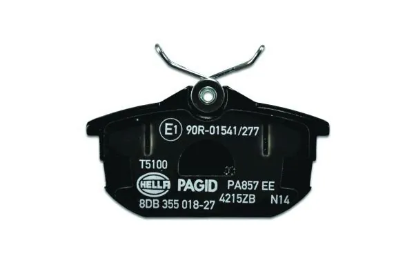 Задні дискові колодки HELLA 8DB355018271
