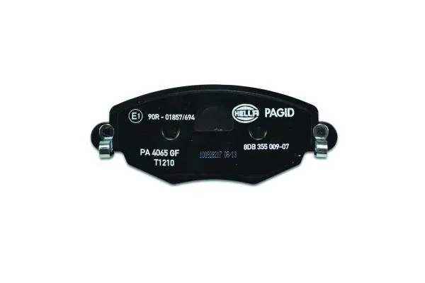 Купити 8DB355009071 HELLA Колодки гальмівні передні, дискові