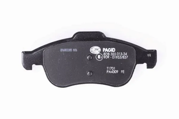 Купити 8DB355013341 HELLA Колодки гальмівні передні, дискові