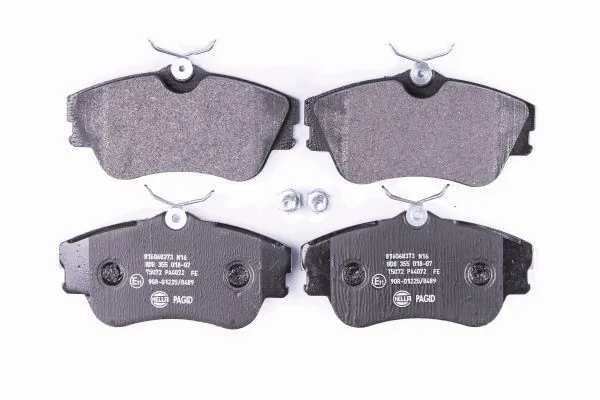 Купити 8DB355018071 HELLA Колодки гальмівні передні, дискові