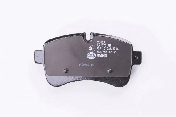 8DB355005551 HELLA Колодки гальмівні задні, дискові