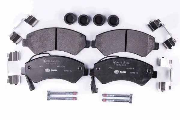 Передні тормозні колодки 986494799 Bosch