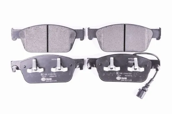 Тормозні колодки HELLA 8DB355014981