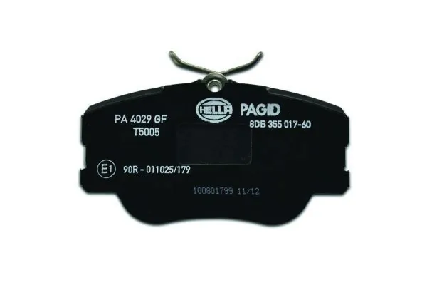 Тормозні колодки HELLA 8DB355017601