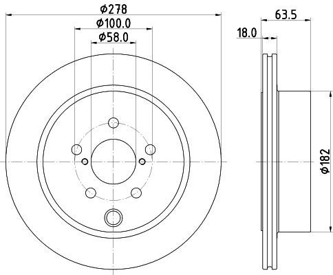 Купити QD0566 Quaro Диск заднього гальма