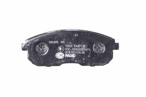 Тормозні колодки HELLA 8DB355016381