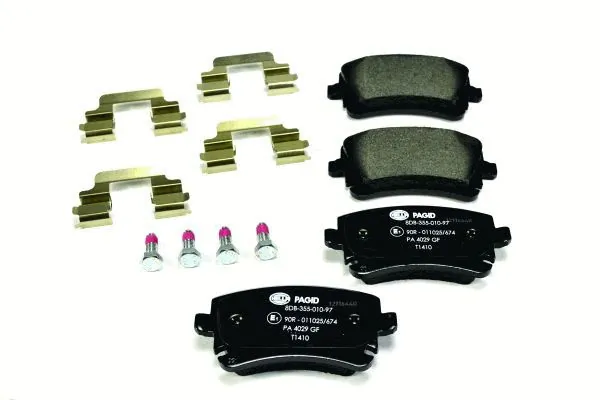 Задні гальмівні колодки 8DB355010971 HELLA