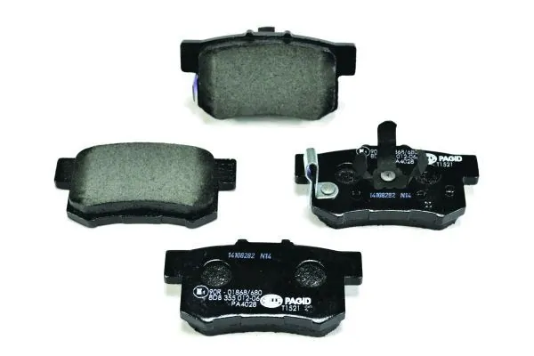 Купити 8DB355012061 HELLA Задні колодки