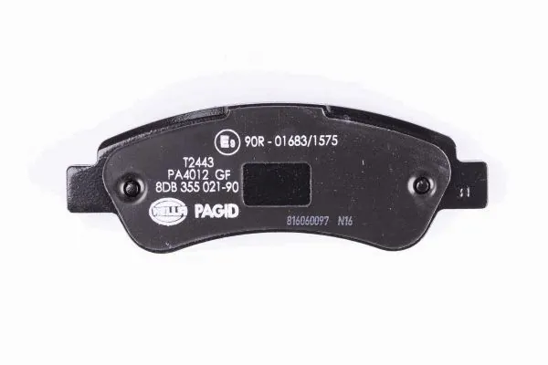 Купити 8DB355021901 HELLA Задні колодки