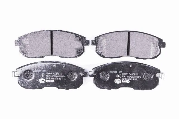 Передні тормозні колодки 8DB355016381 HELLA