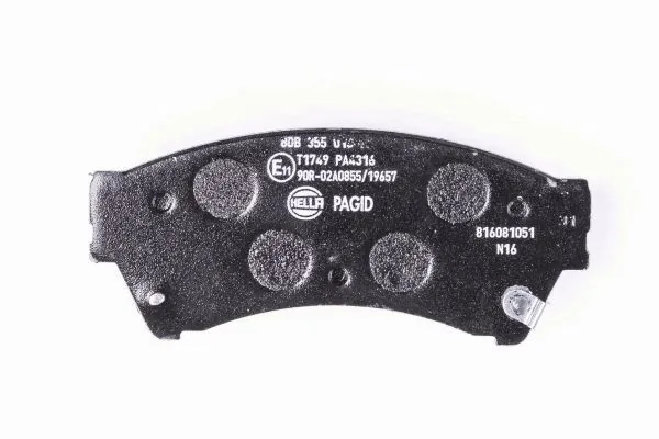 Купити 8DB355013761 HELLA Колодки гальмівні передні, дискові