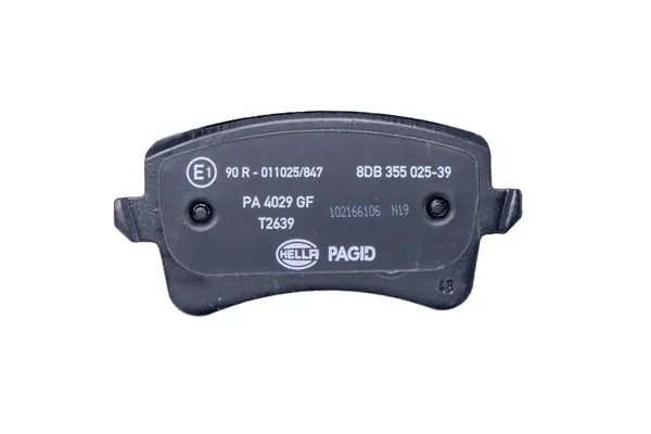 Купити 8DB355025391 HELLA Задні колодки