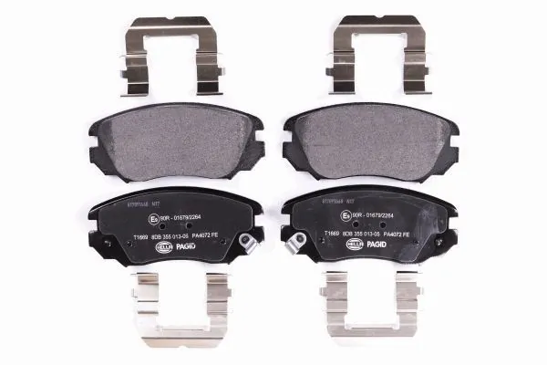 Купити 8DB355013051 HELLA Колодки гальмівні передні, дискові