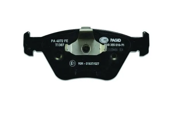 Купити 8DB355010711 HELLA Колодки гальмівні передні, дискові
