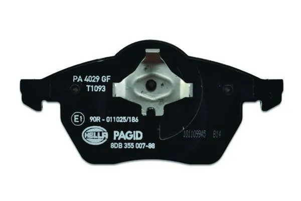 Купити 8DB355007881 HELLA Колодки гальмівні передні, дискові
