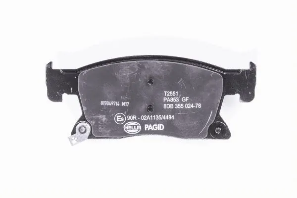 Передні тормозні колодки 8DB355024781 HELLA