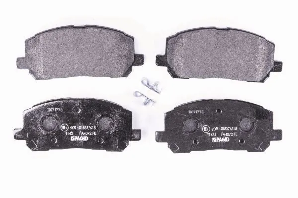 Передні тормозні колодки 8DB355011161 HELLA