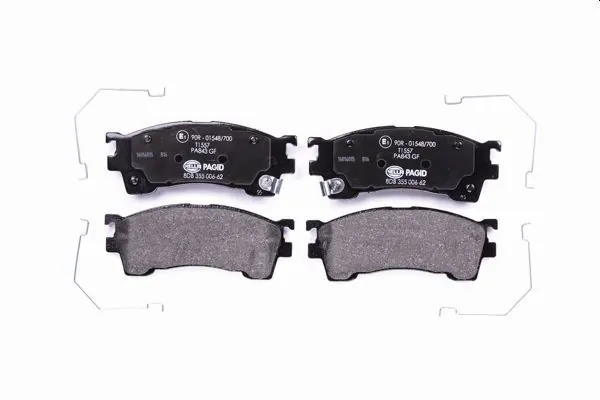 Купити 8DB355006621 HELLA Колодки гальмівні передні, дискові