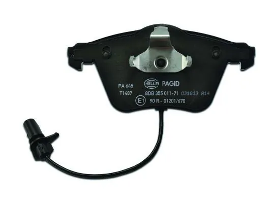 Передні тормозні колодки 8DB355011711 HELLA