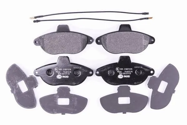 Купити 8DB355019251 HELLA Колодки гальмівні передні, дискові