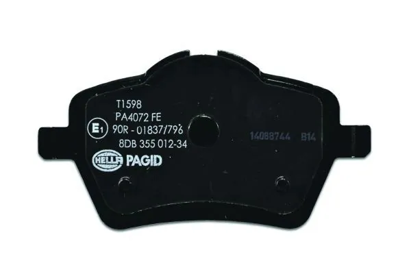 Передні тормозні колодки 8DB355012341 HELLA